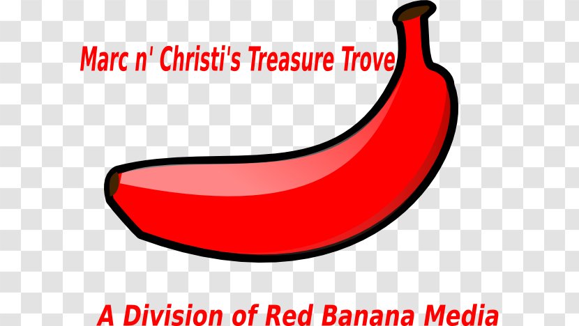 Clip Art Product Design Red Banana - Bana Transparent PNG