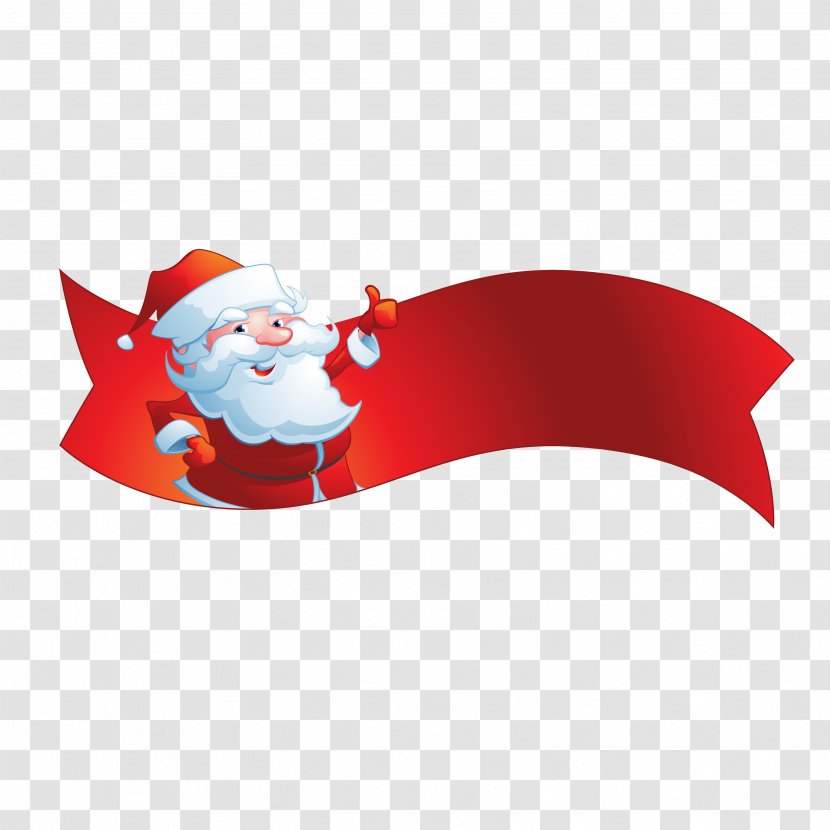 Santa Claus Christmas Discounts And Allowances Label - Holiday - Creative Transparent PNG