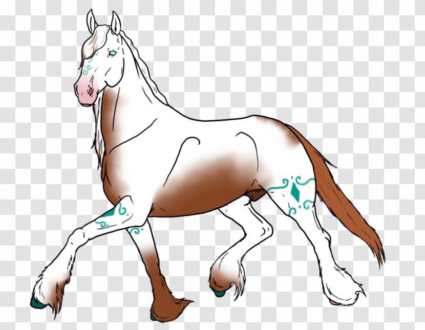 Mule Foal Mustang Stallion Colt - Mythical Creature Transparent PNG