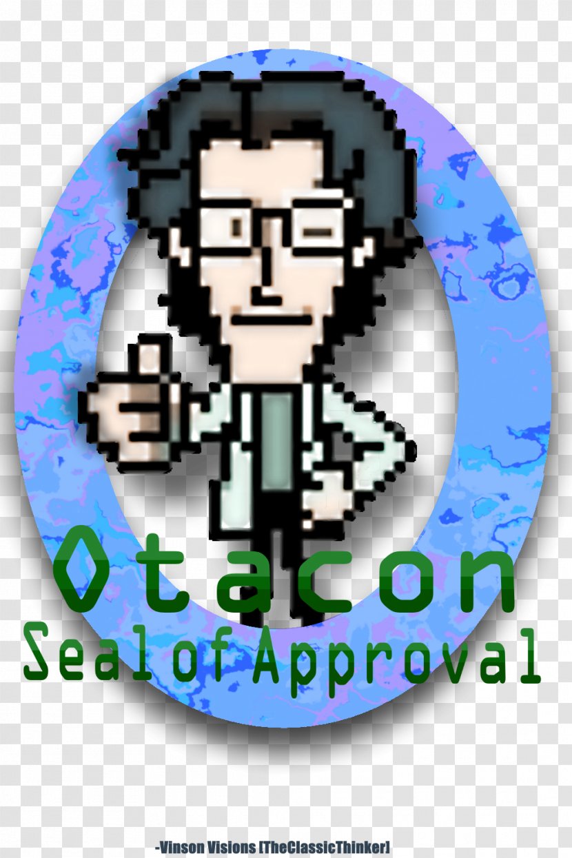 Logo Otacon Brand Font - Text - Seal Of Approval Transparent PNG