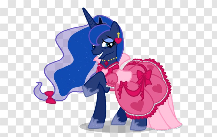 Pony Princess Luna Rarity Pinkie Pie Celestia - Silhouette - Unicorn Horn Transparent PNG