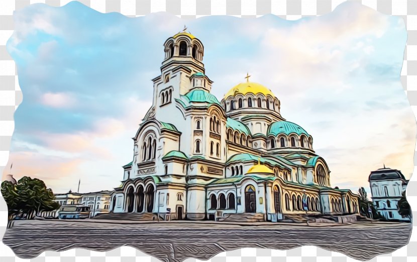 Alexander Nevsky Cathedral, Sofia Church Stock Photography Image - Drawing - Europe Transparent PNG