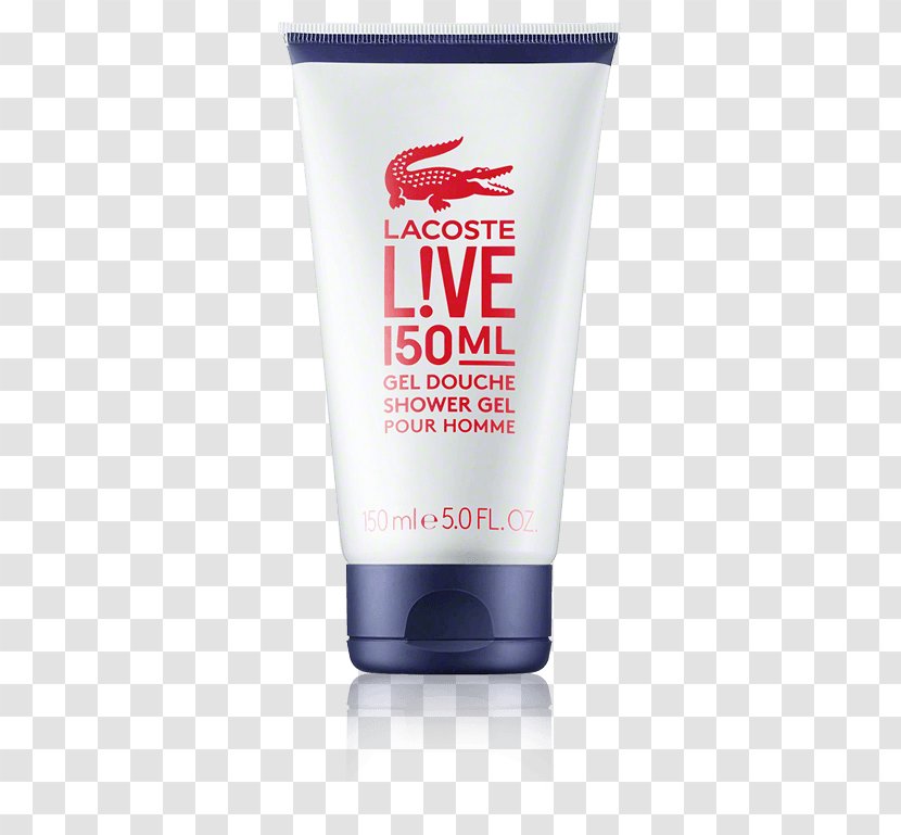 Shower Gel Lacoste Lotion Transparent PNG