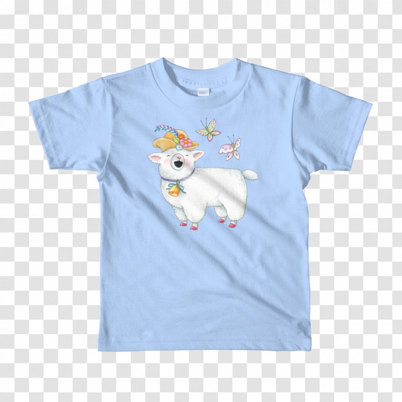 T-shirt Children's Clothing Sleeve - Watercolor - Sheep Material Transparent PNG