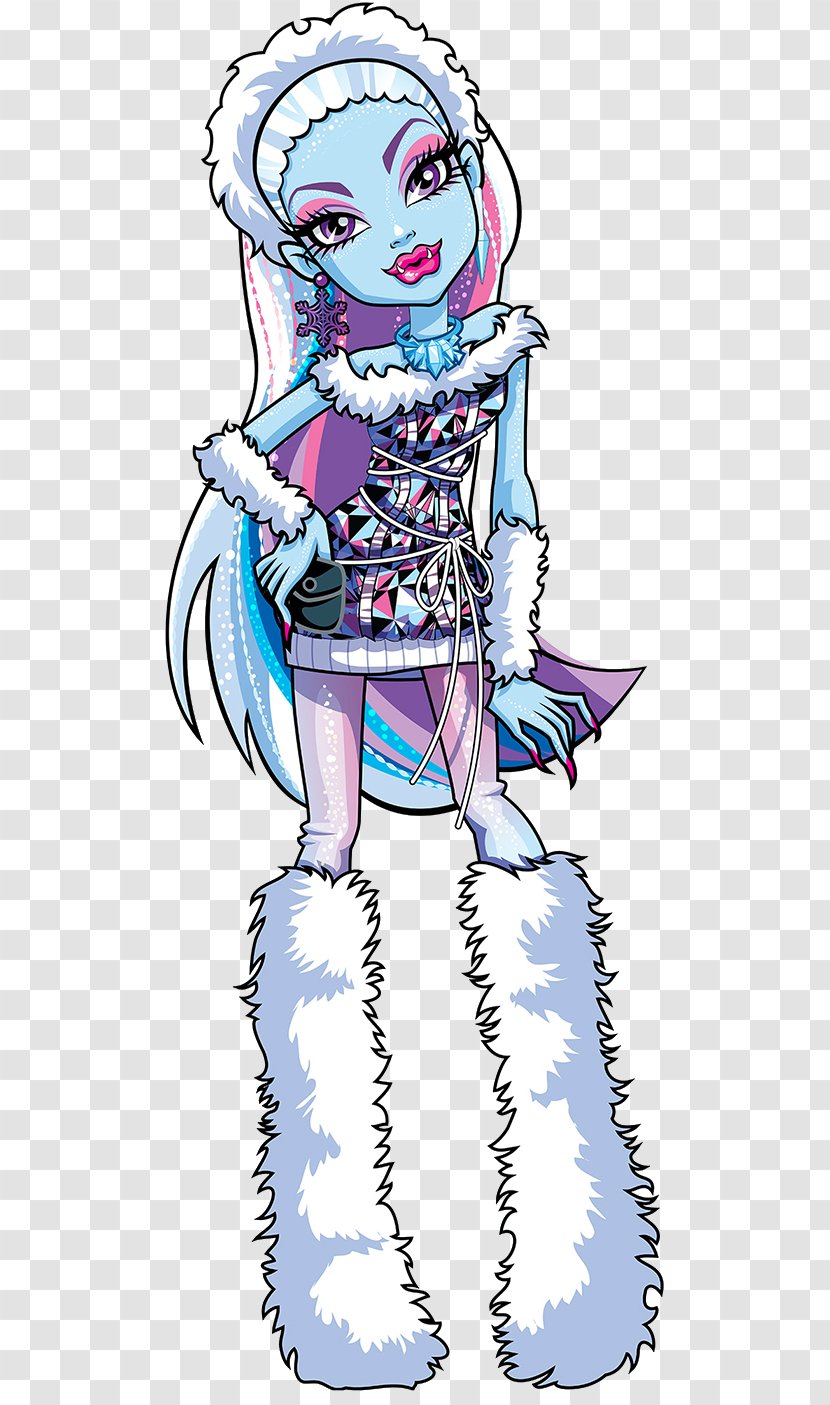 Monster High Frankie Stein Doll Yeti - Silhouette Transparent PNG