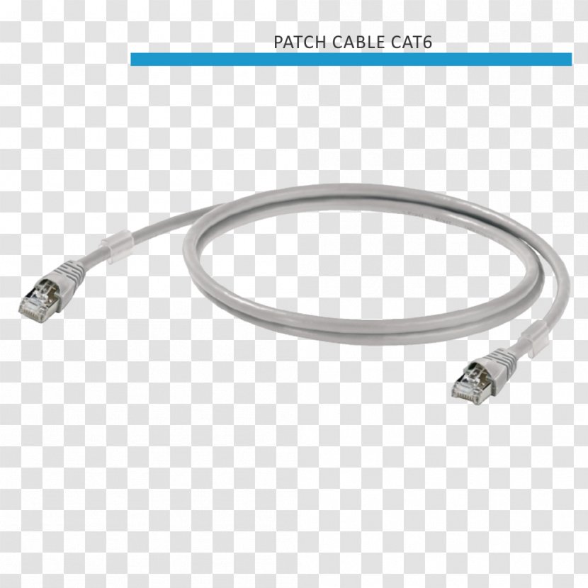 Electrical Cable Connector Câble Catégorie 6a 8P8C Category 5 - Cabo De Conexao Transparent PNG