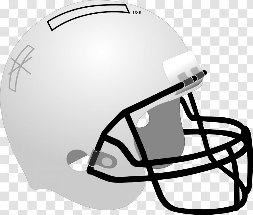 American Football Helmets Clip Art - Helmet Transparent PNG