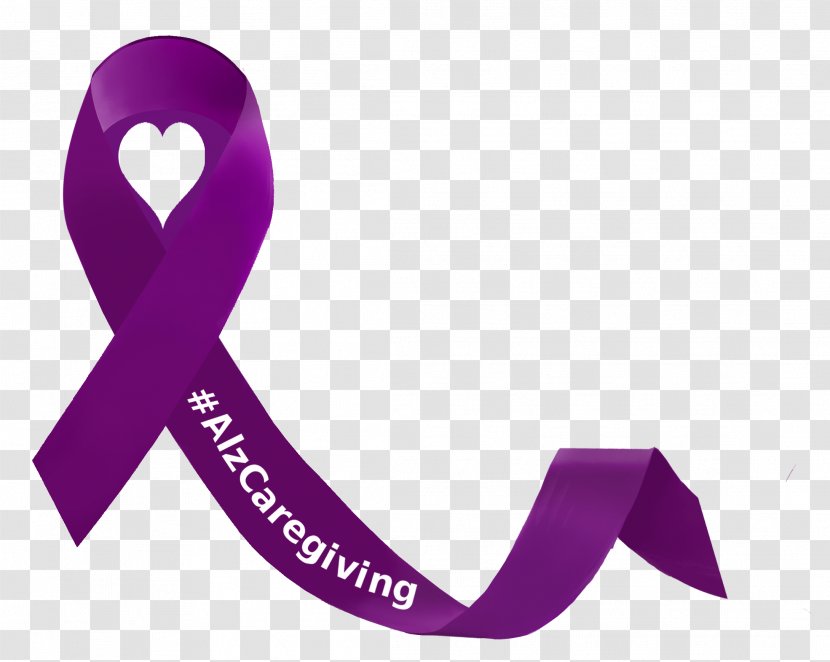 Alzheimer's Disease Logo Clothing Accessories Ribbon Portable Network Graphics - Human - Caregivers Transparent PNG