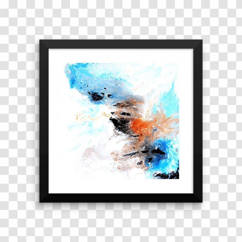 Fine Art Modern Abstract Artist - Award Mockup Transparent PNG