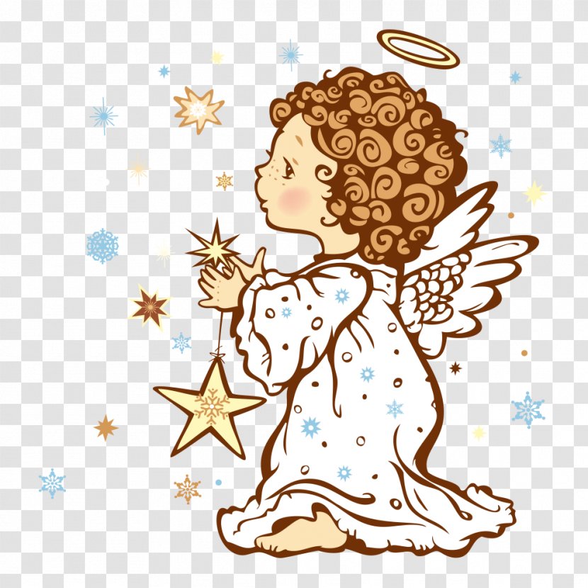 Angel Royalty-free Stock Illustration Clip Art - Silhouette - Printing Transparent PNG