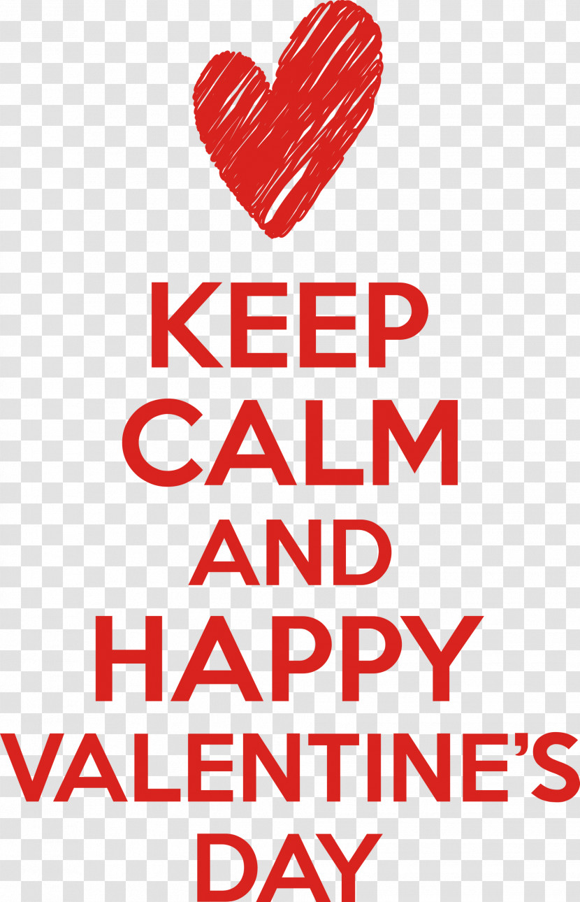 Valentines Day Keep Calm Transparent PNG