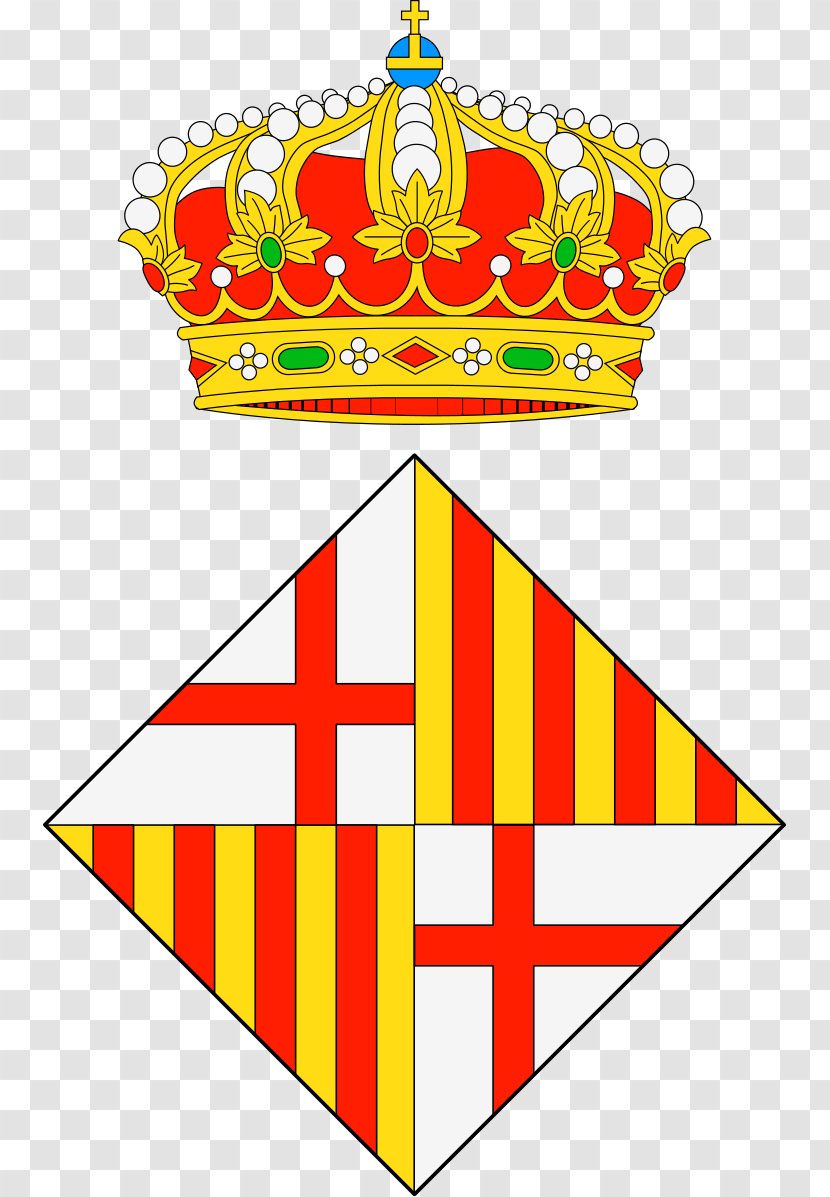 County Of Barcelona Coat Arms Spain Stock Photography - Symmetry Transparent PNG