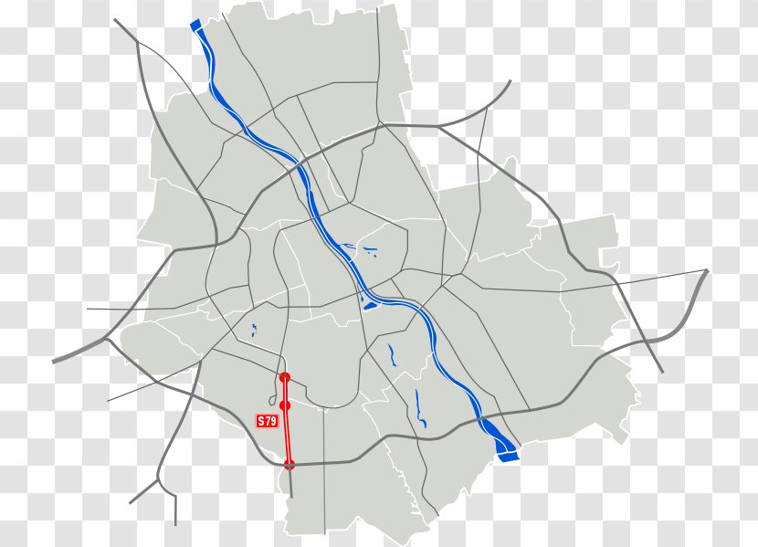 Expressway S8 Warszawy Phased Bypass Ekspresowa Obwodnica Trasa N-S W Warszawie Maria Skłodowska-Curie Bridge, Warsaw - Twolane - Bridge Transparent PNG