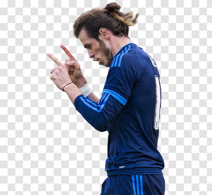 T-shirt Finger Sportswear Sleeve Shoulder - Neck - Gareth Bale Wales Transparent PNG
