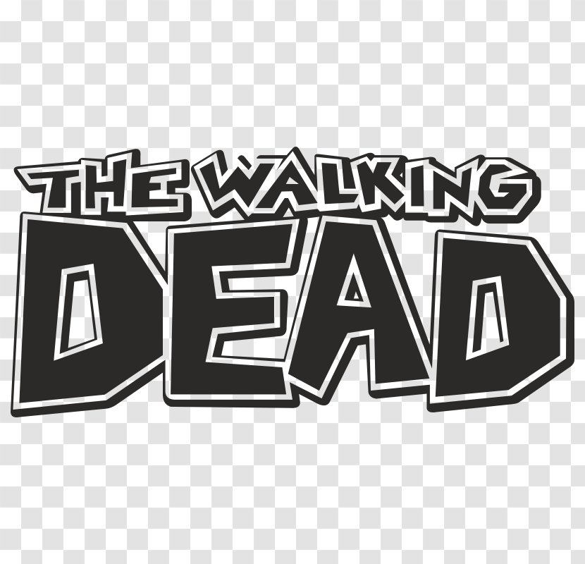The Walking Dead Logo Decal Negan Rick Grimes - Text - Dad Transparent PNG