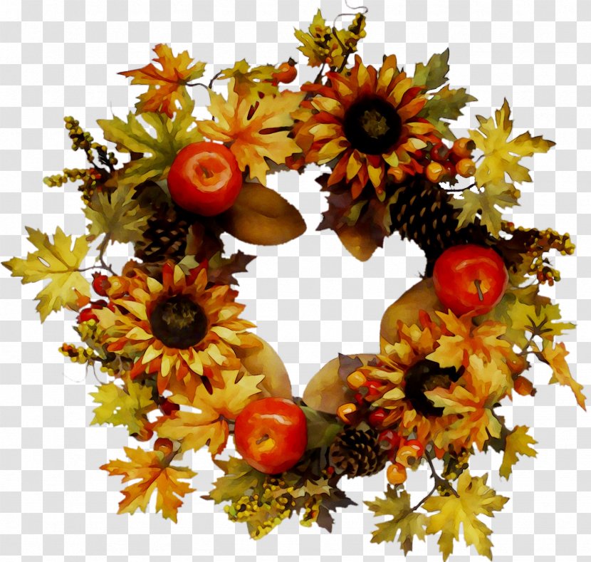 Floral Design Wreath Cut Flowers Flower Bouquet - Plant - Christmas Day Transparent PNG