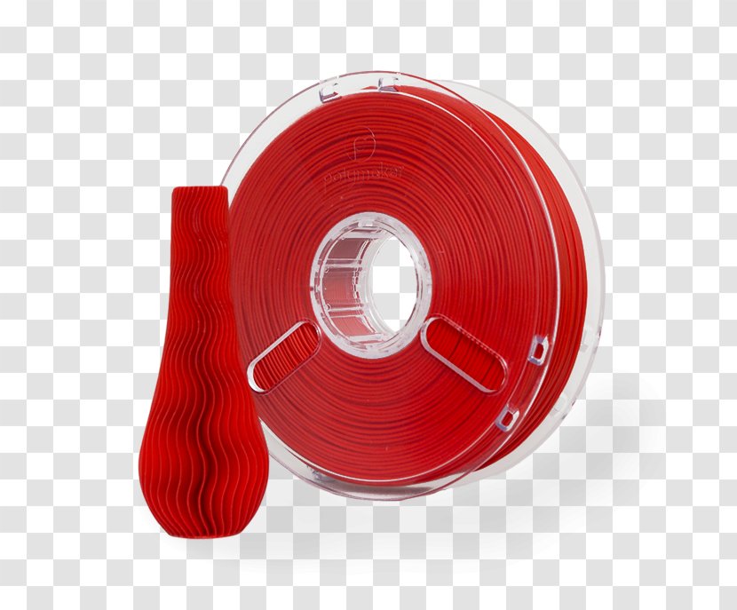 Polylactic Acid 3D Printing Filament Polymer Plastic - 3d - Mix Colour Red Transparent PNG