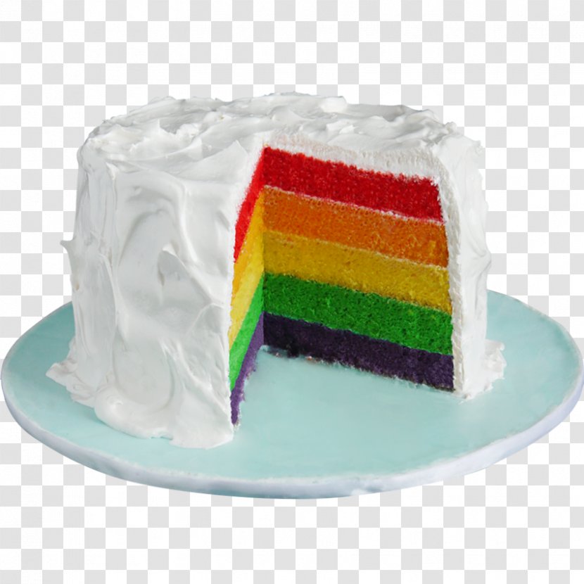 Buttercream Torte Cupcake Pound Cake Rainbow Cookie Transparent PNG