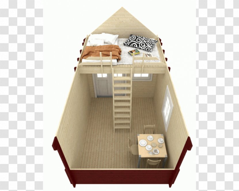 House Plan Log Cabin Floor - Box Transparent PNG