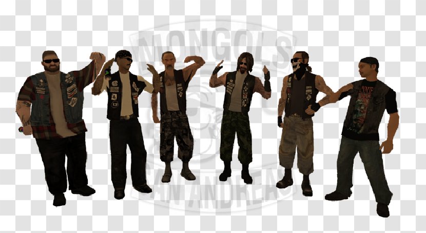 Grand Theft Auto: San Andreas Multiplayer Motorcycle Club Mod Liberty City - Mongols - Auto Transparent PNG