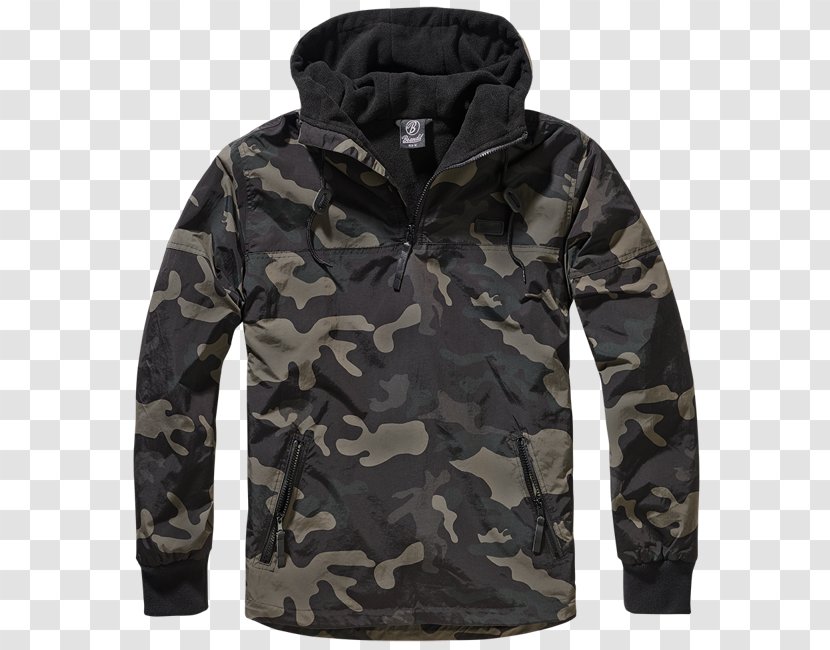 Hoodie T-shirt Jacket Windbreaker Coat - Hood - Military Surplus Transparent PNG