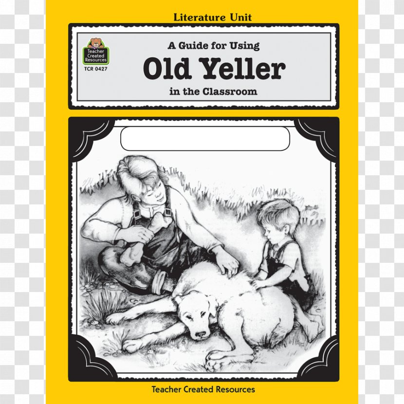Book A Guide For Using Old Yeller In The Classroom Literature Film YouTube - Comics Transparent PNG