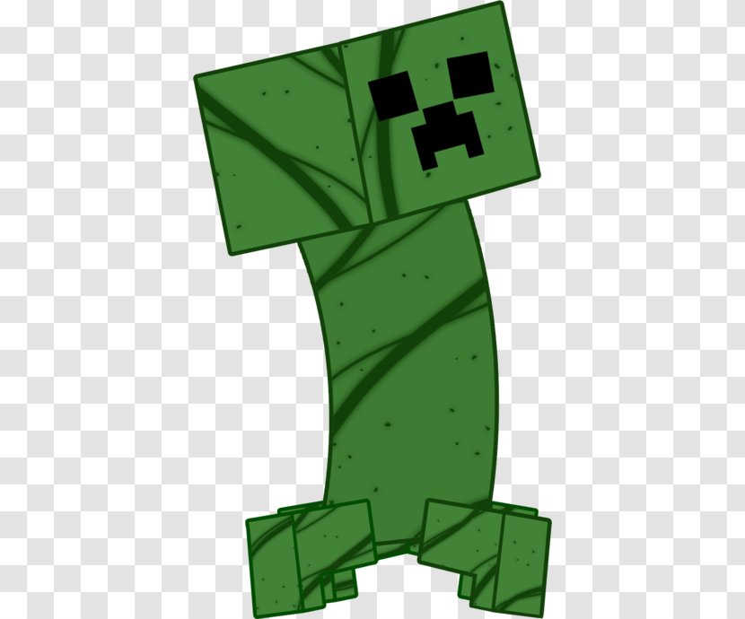 Minecraft DeviantArt Creeper - Green - Markus Persson Transparent PNG