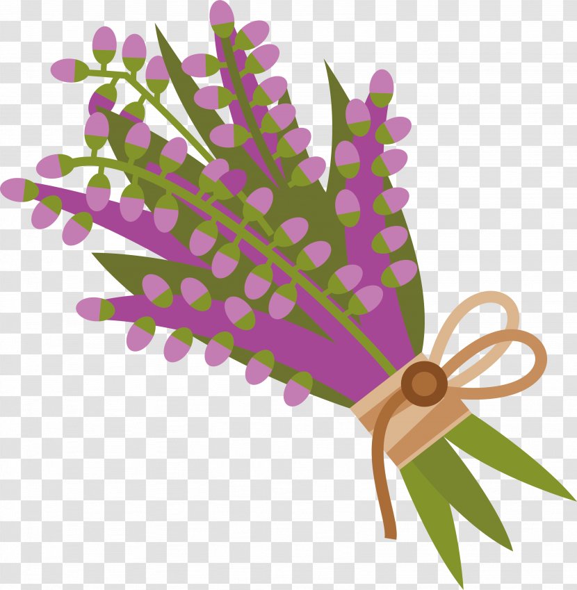 Icon - Petal - Lavender Bouquet Transparent PNG