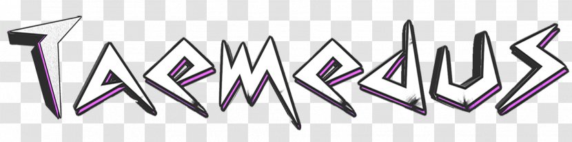 Logo Brand Line Angle Font - Violet - Mind Blown Transparent PNG
