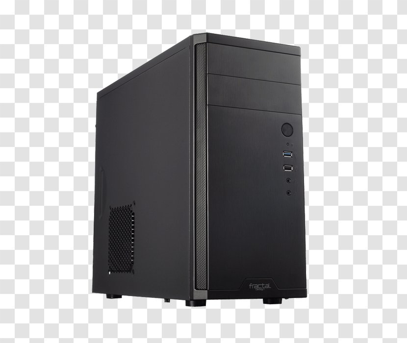 Computer Cases & Housings Fractal Design Define S Chassis Power Supply Unit Definition - Black Desktop Tower Transparent PNG