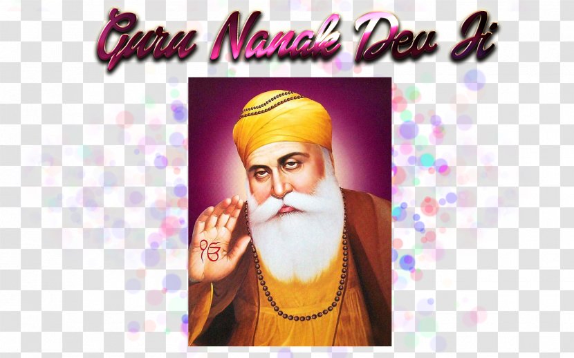 Guru Nanak Gurpurab Gurpurb Gurdwara Sikhism - Gobind Singh - Vijay Name Transparent PNG