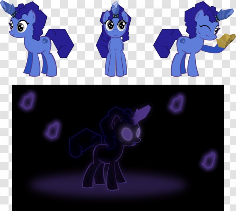 Cobalt Blue Art Pony Horse Purple - Tangy Transparent PNG