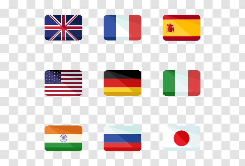 Bunting Vector - Rectangle - World Flag Transparent PNG