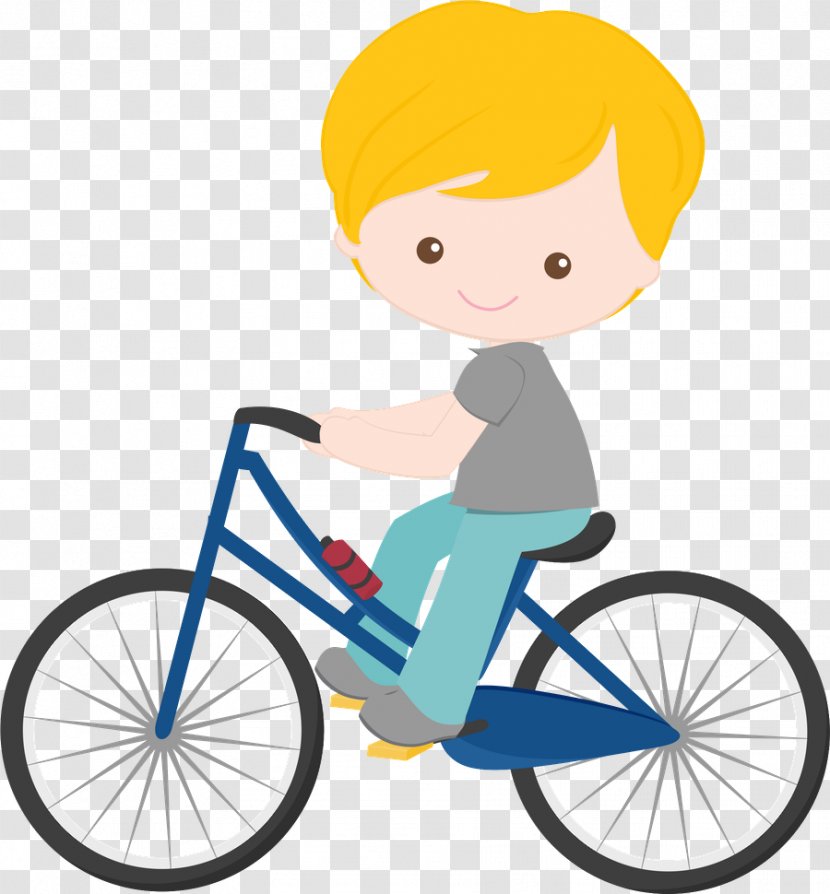Bicycle Cycling Drawing Child Clip Art - Hybrid Transparent PNG