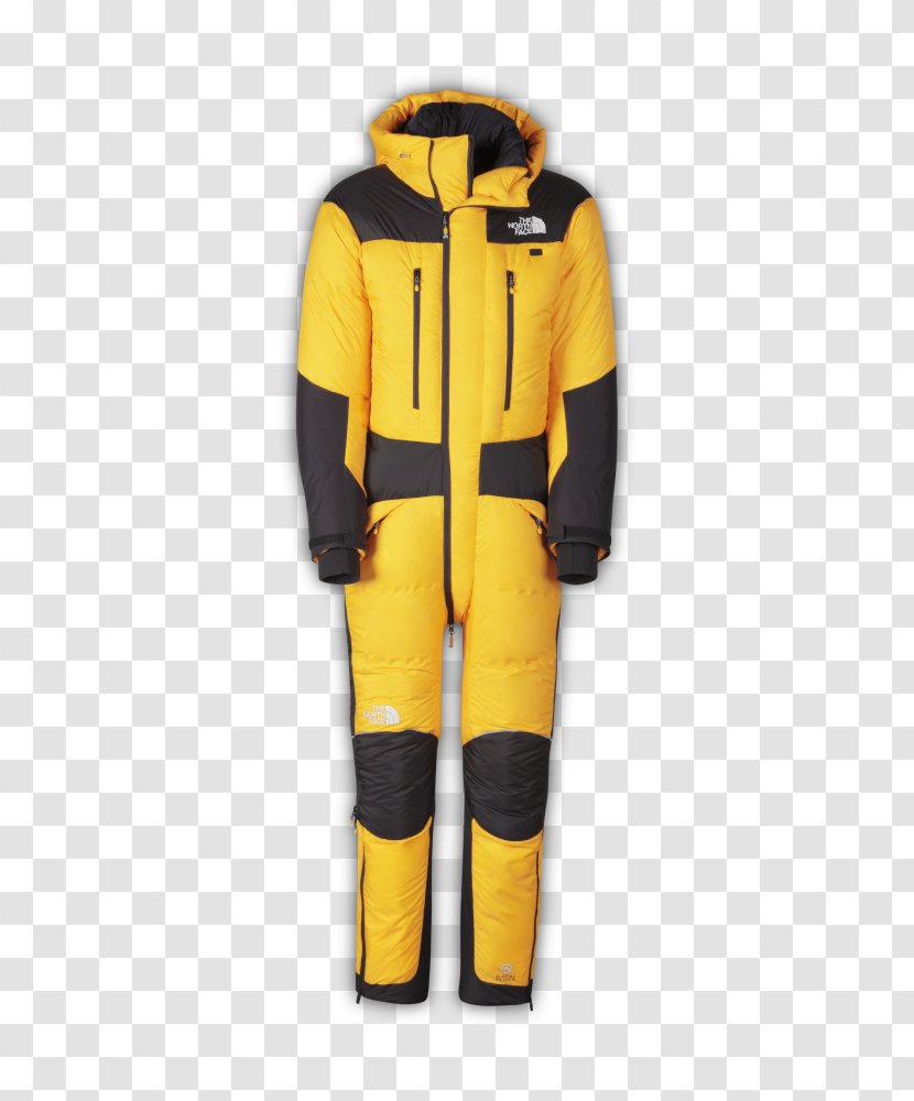 Hoodie The North Face Parka Coat Jacket - Pants - Yellow Transparent PNG