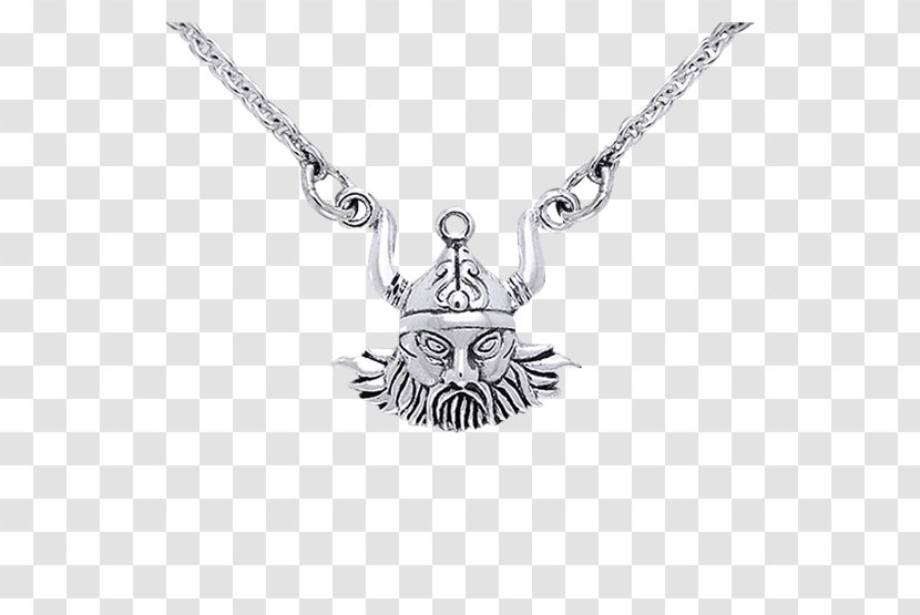 Charms & Pendants Necklace Silver Chain Bronze - Viking Warrior Transparent PNG