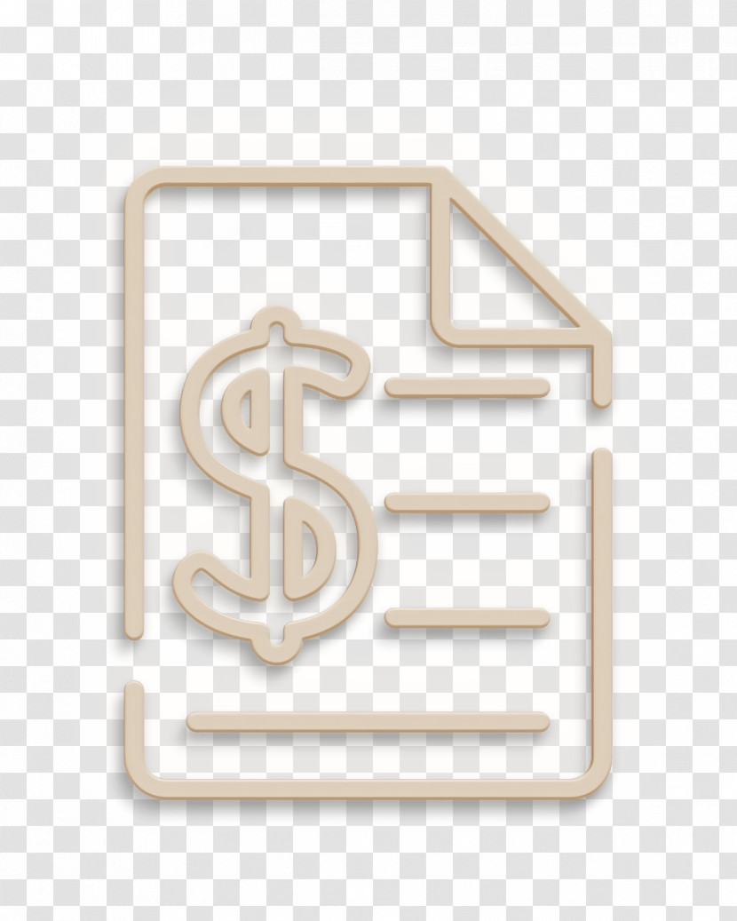 Bill Icon Invoice Icon Finance Icon Transparent PNG