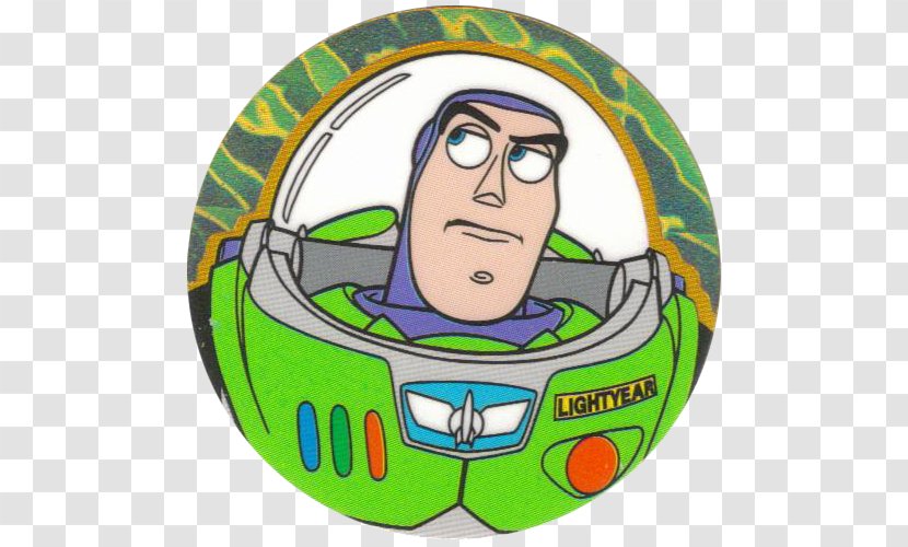 Toy Story Milk Caps Buzz Lightyear Tazos Infinity And Beyond - Toon Disney Promo 2005 Transparent PNG