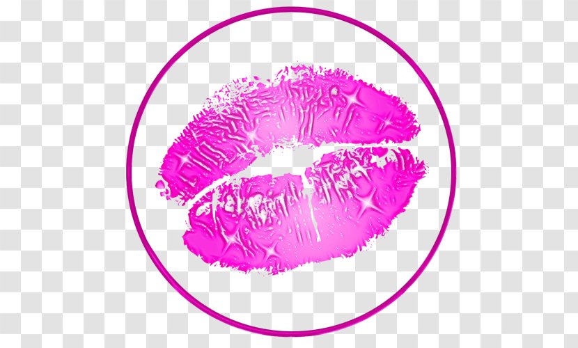 Pink Lip Magenta - Paint Transparent PNG