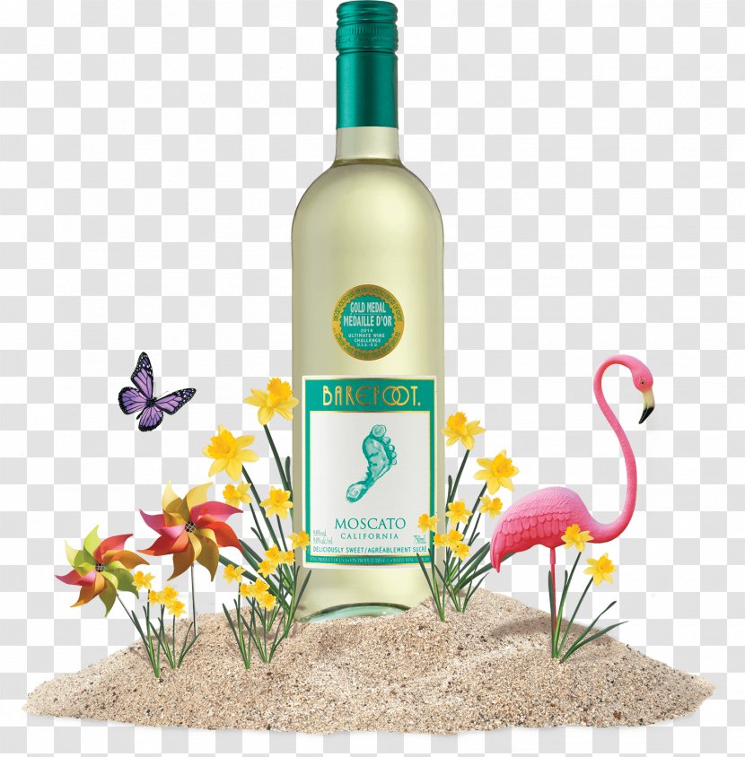 Liqueur White Wine Muscat Glass Bottle Transparent PNG