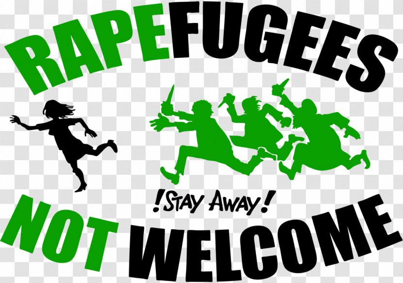 T-shirt Rapefugees Refugee Germany European Migrant Crisis - Flower - Welcome Transparent PNG