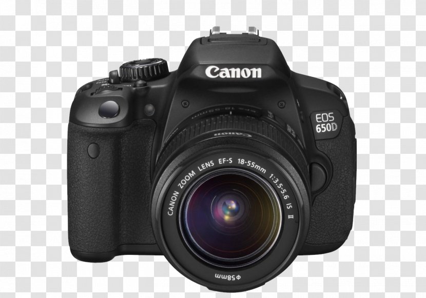 Digital SLR Canon EOS 650D 1200D 750D 700D - Mirrorless Interchangeable Lens Camera Transparent PNG