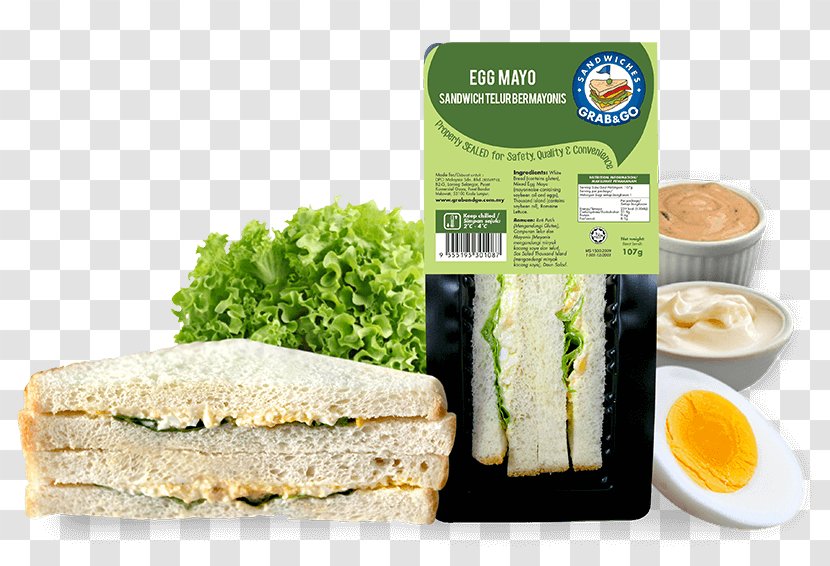 Sandwich Tramezzino Food Vegetarian Cuisine Mayonnaise - Comfort - Egg Transparent PNG