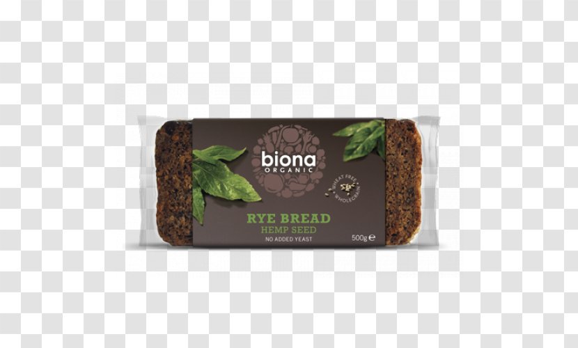 Rye Bread Organic Food Pumpernickel Bakery - Whole Grain - Hemp Seed Transparent PNG