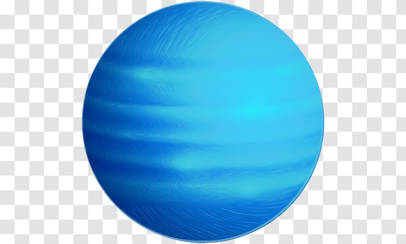 Sphere Sky - Electric Blue Transparent PNG