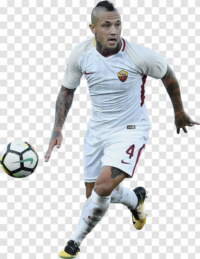 Radja Nainggolan A.S. Roma Soccer Player Belgium National Football Team 2017–18 Serie A - Joint Transparent PNG
