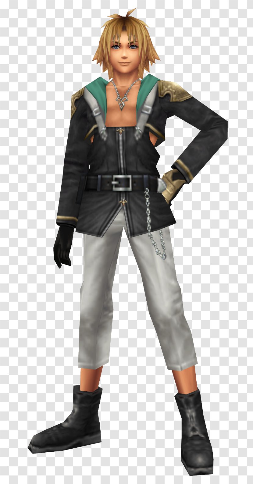 Dissidia Final Fantasy Tidus Outerwear Character Mercenary - Uniform Transparent PNG