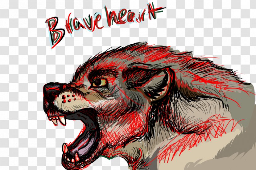 Snout Werewolf Cartoon Blood Transparent PNG
