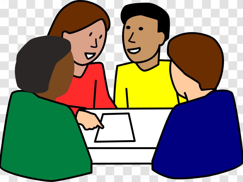 Group Work Discussion Student Clip Art - Flower - Vector Students Transparent PNG