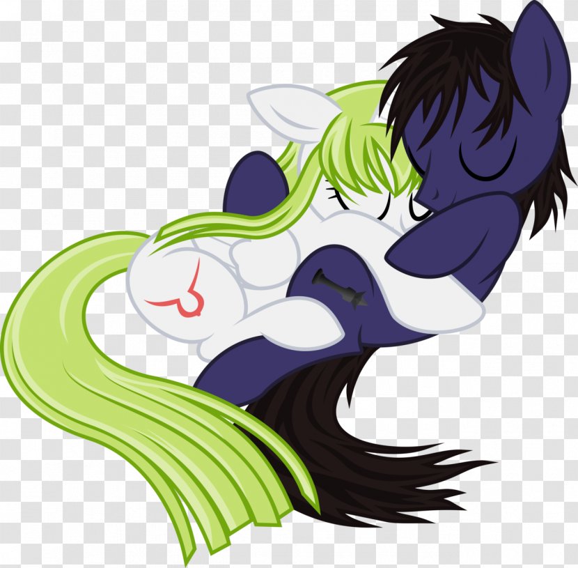 Pony Lelouch Lamperouge C.C. - Watercolor - My Little Transparent PNG